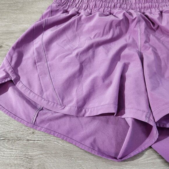 Lululemon Lavender Pink Track That MR Short 5" Lined Short Womens Size 16 - Picture 6 of 16